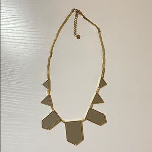 House of Harlow Leather Statement Necklace